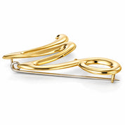 Spilla - 18 carati Oro giallo, Oro bianco