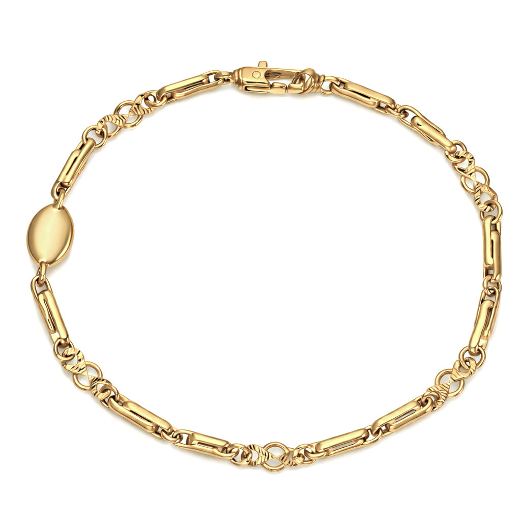 Bracciale - 18 carati Oro giallo