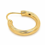 Orecchini - 18 carati Oro giallo - Made in Italy - Handmade
