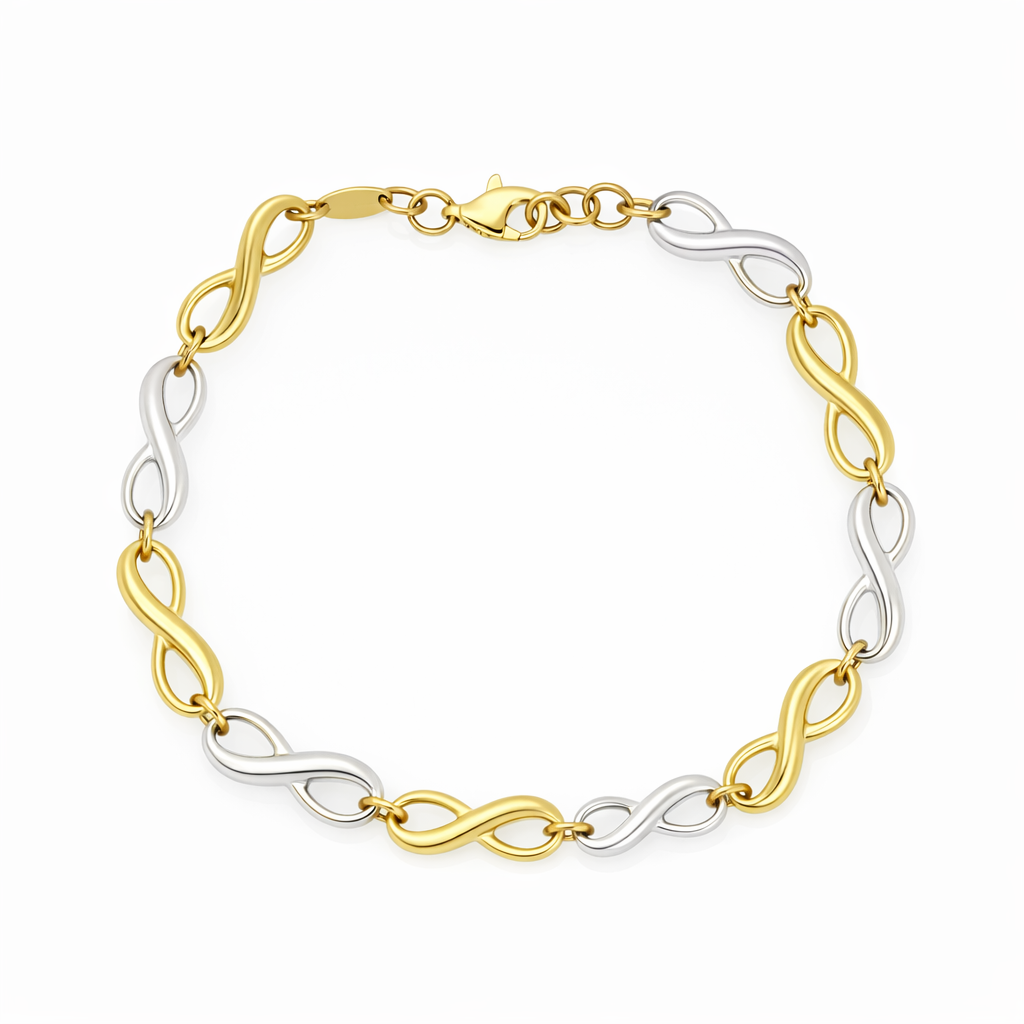 Bracciale - 18 carati Oro bianco, Oro giallo