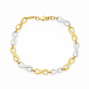 Bracciale - 18 carati Oro bianco, Oro giallo