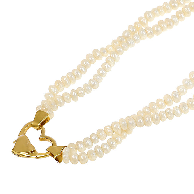 Collana - 18 carati Oro giallo - Perla