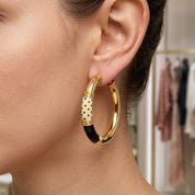 Earrings - 18-karat yellow gold - Made in Italy