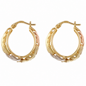 Orecchini - 18 carati Oro giallo, Oro rosa, Oro bianco