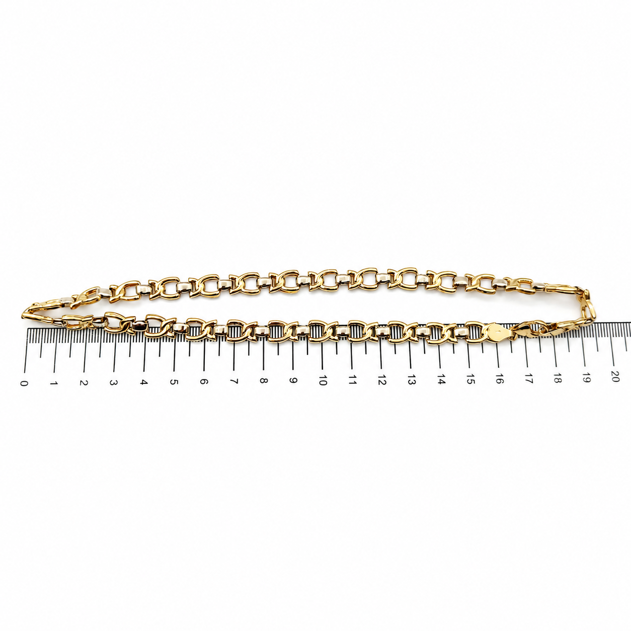 Collana - 18 carati Oro giallo, Oro bianco - Made in Italy - Handmade