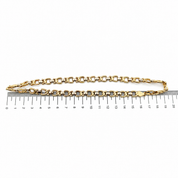 Collana - 18 carati Oro giallo, Oro bianco - Made in Italy - Handmade