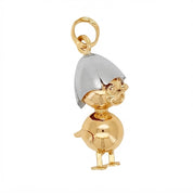 Ciondolo - 18 carati Oro giallo, Oro bianco - Made in Italy - Handmade