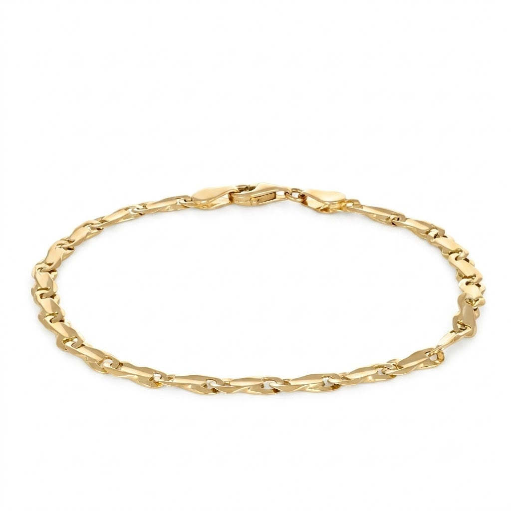Bracciale - 18 carati Oro giallo - Made in Italy - Handmade
