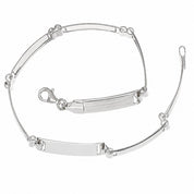 Bracciale - 18 carati Oro bianco - Handmade - Made in Italy