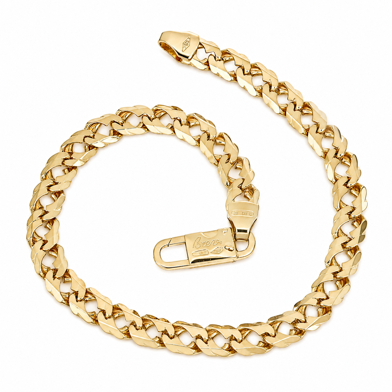 Bracciale - 18 carati Oro giallo - Made in Italy - Handmade