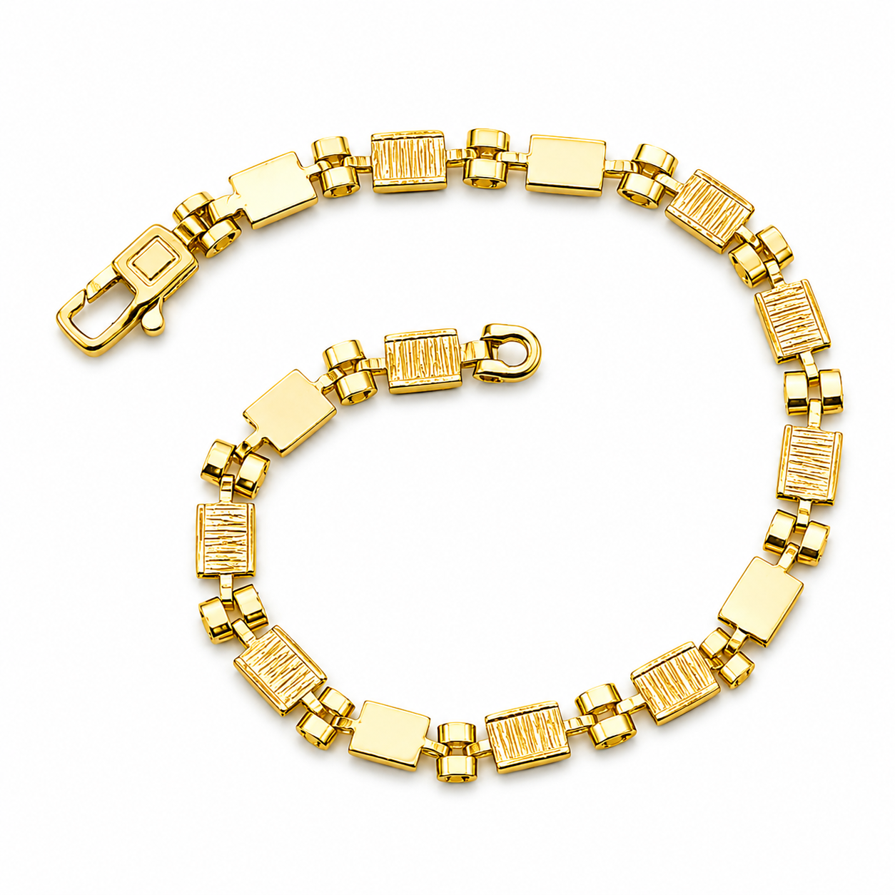 Bracciale - 18 carati Oro giallo - Made in Italy - Handmade