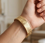 Bracciale rigido in Oro Giallo 18 carati