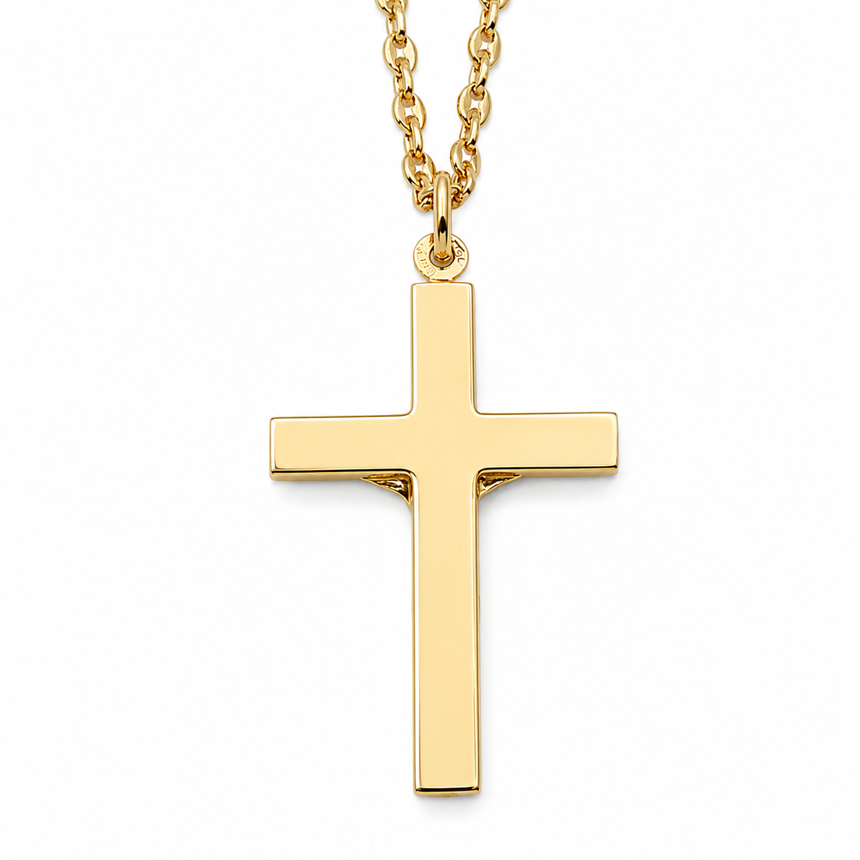 Collana con ciondolo - 18 carati Oro giallo - Made in Italy - Handmade