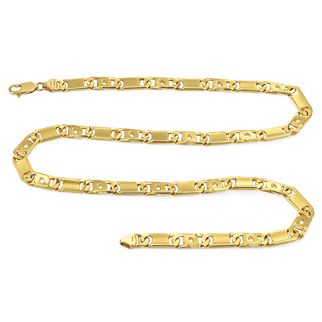 Collana in oro giallo 18 carati