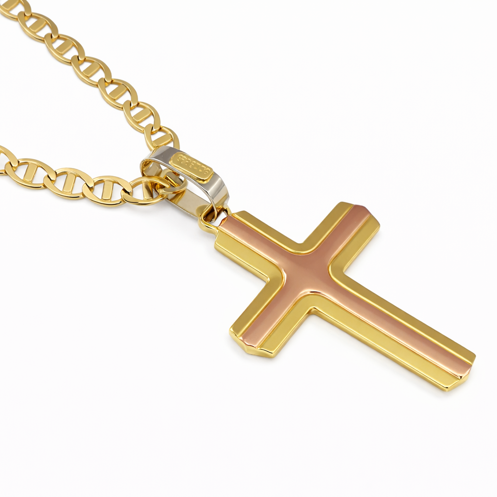Collana - 18 carati Oro giallo, Oro rosa