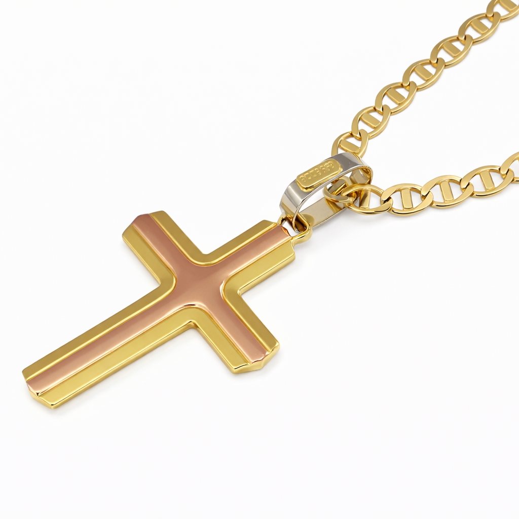 Collana - 18 carati Oro giallo, Oro rosa