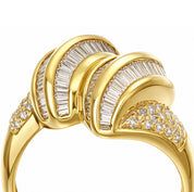 Anello - 18 carati Oro giallo - 2.62ct. tw. Diamante (Naturale) - Diamante