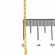 Collana - 18 carati Oro giallo - Made in Italy - Handmade