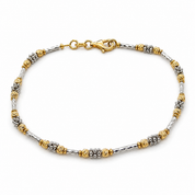 Bracciale - 18 carati Oro giallo, Oro bianco - Handmade - Made in Italy