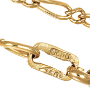 Collana - 18 carati Oro giallo - Made in Italy - Handmade