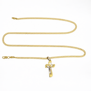 Collana con ciondolo - 18 carati Oro bianco, Oro giallo