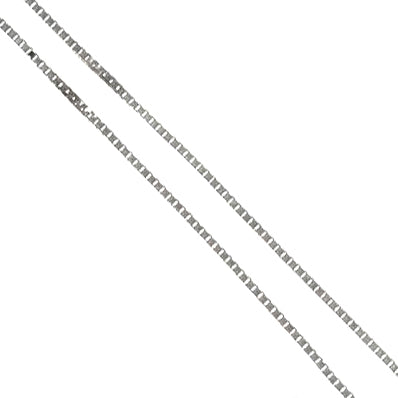 Collana con ciondolo - 18 carati Oro bianco - 0.08ct. tw. Diamante (Naturale)