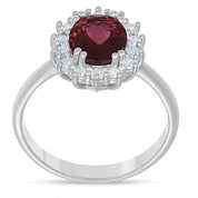 Anello - 18 carati Oro bianco - 1.97ct. tw. Tormalina - Diamante