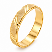 Anello - 18 carati Oro giallo - Made in Italy - Handmade