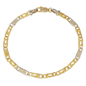 Bracciale - 18 carati Oro bianco, Oro giallo