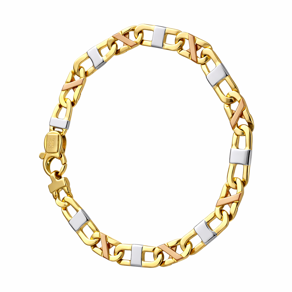 Bracciale - 18 carati Oro bianco, Oro giallo