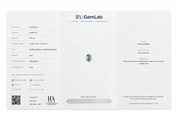 Anello - 18 carati Oro bianco - 6.88ct. tw. Acquamarina - Diamante - Made in Italy - Handmade