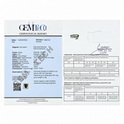 Anello solitario in oro bianco 18 carati con diamante naturale 0,80 ct - Made in Italy - Handmade