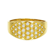 Anello - 18 carati Oro giallo - 0.90ct. tw. Diamante (Naturale)