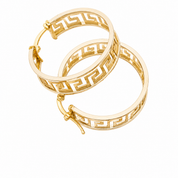 Orecchini - 18 carati Oro giallo, Oro bianco - Made in Italy - Handmade