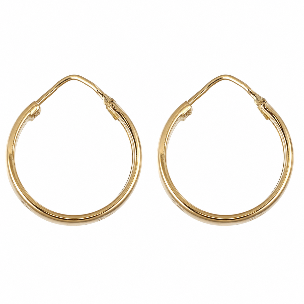 Orecchini - 18 carati Oro giallo - Made in Italy - Handmade