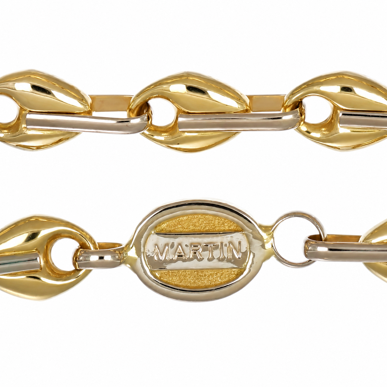 Collana - 18 carati Oro giallo, Oro bianco - Made in Italy - Handmade
