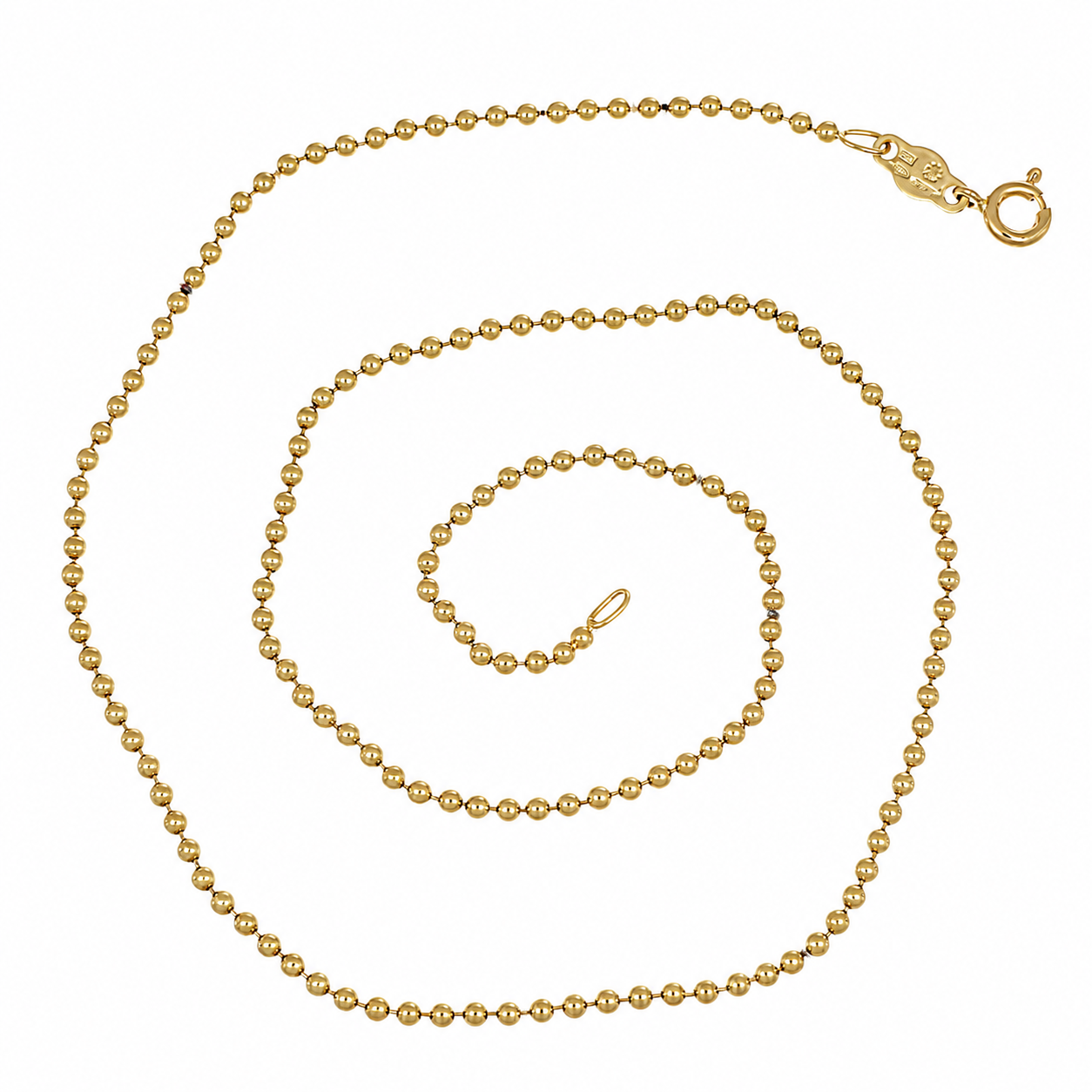 Collana - 18 carati Oro giallo - Made in Italy - Handmade