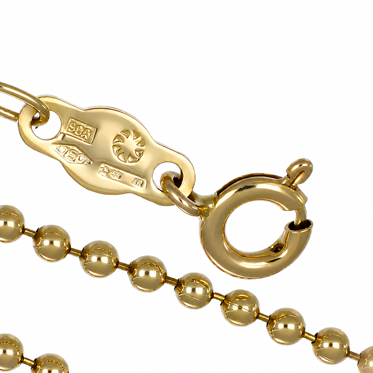 Collana - 18 carati Oro giallo - Made in Italy - Handmade