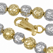 Collana - 18 carati Oro giallo, Oro bianco - Made in Italy - Handmade