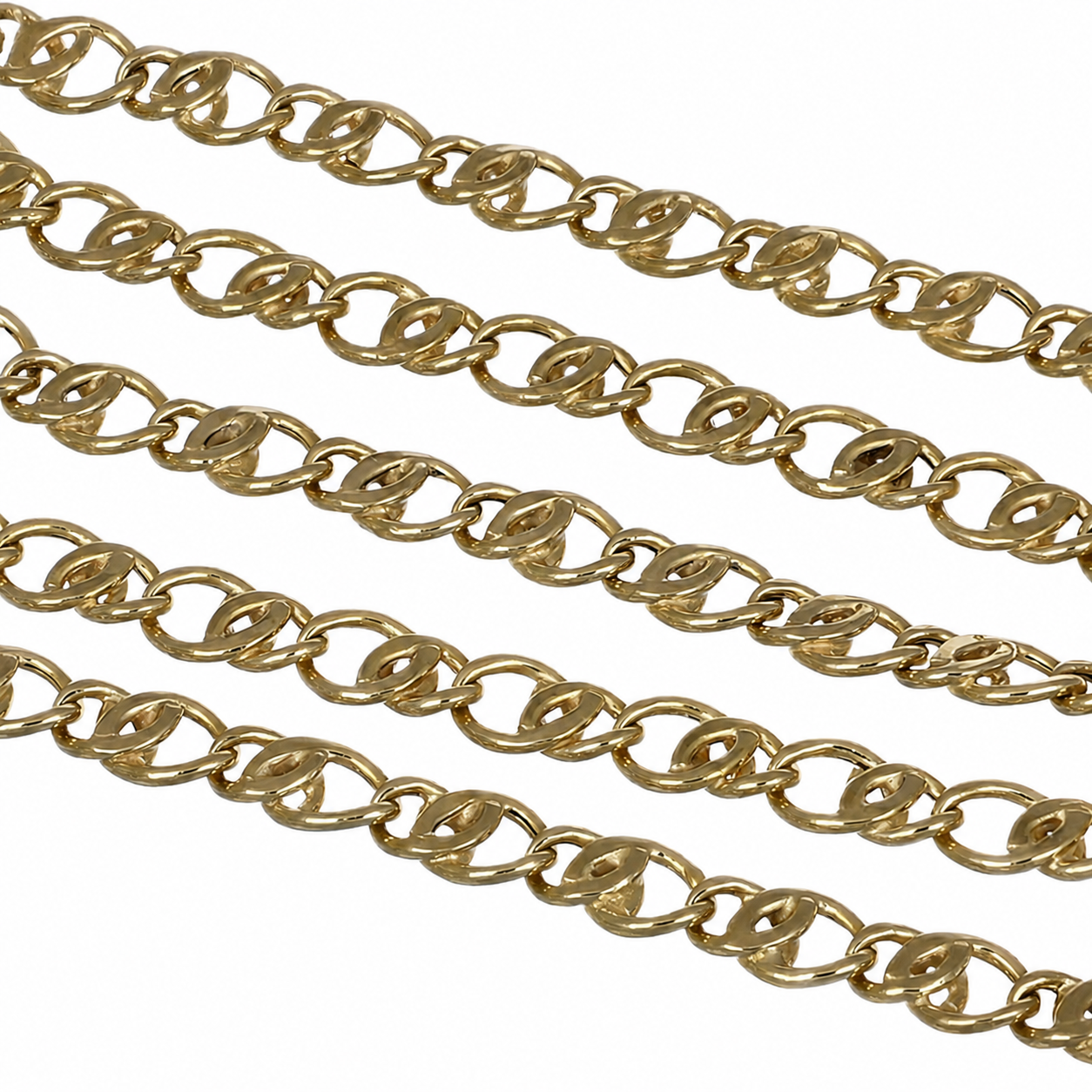 Collana - 18 carati Oro giallo - Made in Italy - Handmade