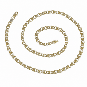 Collana - 18 carati Oro giallo - Made in Italy - Handmade