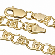 Collana - 18 carati Oro giallo - Made in Italy - Handmade