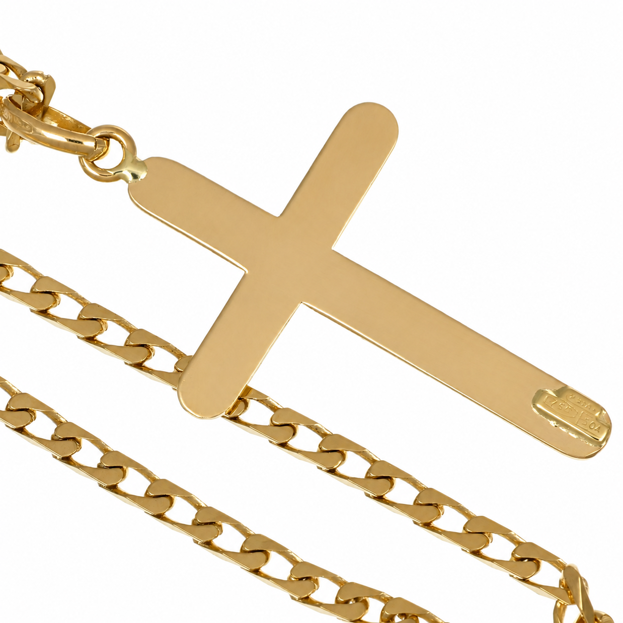Collana con ciondolo - 18 carati Oro giallo