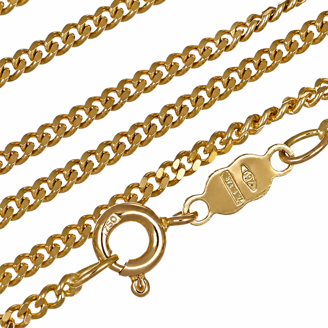 Collana - 18 carati Oro giallo - Made in Italy - Handmade