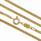Collana - 18 carati Oro giallo - Made in Italy - Handmade