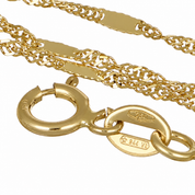 Collana con ciondolo - 18 carati Oro giallo