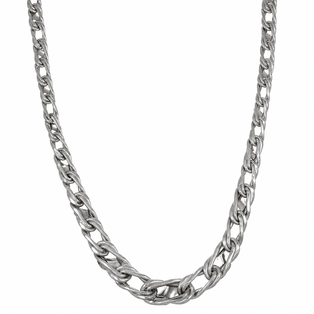 Collana - 18 carati Oro bianco - Made in Italy - Handmade