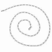 Collana - 18 carati Oro bianco - Made in Italy - Handmade