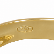 Anello - 18 carati Oro giallo - 0.24ct. tw. Zaffiro - Diamante - Made in Italy - Handmade