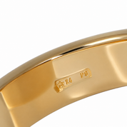 Anello - 18 carati Oro giallo - Made in Italy - Handmade